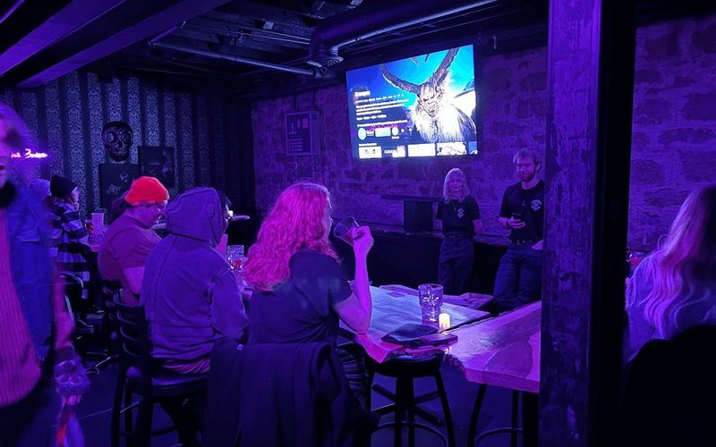 Trivia night in the cellar at Voodoo Cellar Boise